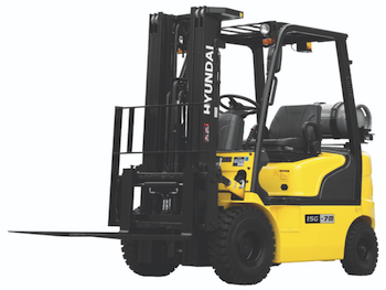 Газовый вилочный погрузчик Hyundai 15L-7M